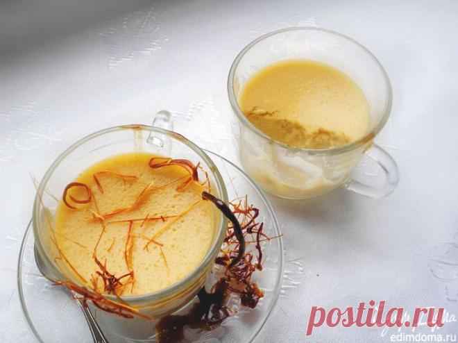 Pots de creme au caramel (Карамельные кремовые горшочки). | Кулинарные рецепты от «Едим дома!»