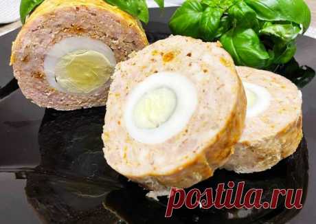 (1) Рулет из фарша с яйцом 🥚 - пошаговый рецепт с фото. Автор рецепта 💞 Lucia 💞 . - Cookpad