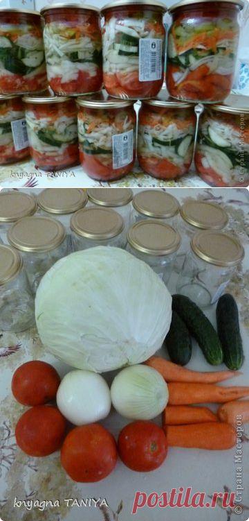 Хрустящий салатик.