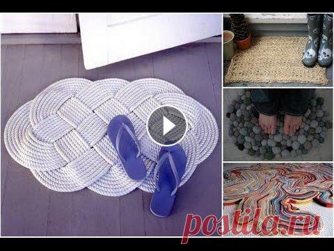 Вязаные и плетеные КОВРЫ и КОВРИКИ ❖❖❖ Тепло и уют вашего дома Вязаные и плетеные КОВРЫ и КОВРИКИ. Тепло и уют вашего дома Оглянитесь вокруг: наверняка в вашем хозяйстве найдутся ненужные вещи, из которых можно сд...