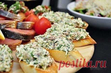БУТЕРБРОДЫ к Новогоднему столу: несколько идей | Вкусные рецепты