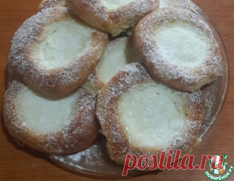 Сметанные ватрушки – кулинарный рецепт