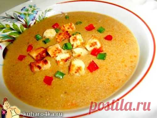 Хозяюшка. Кушать подано! - Суп-пюре из печени