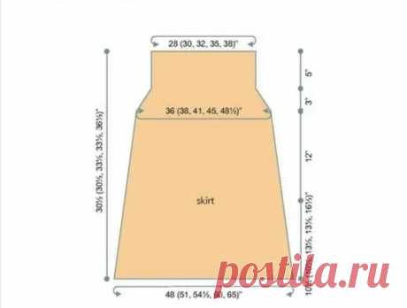 Красивая юбка крючком для женщин. Схема, выкройка, МК | Вязание от Елены Ерминой | Яндекс Дзен