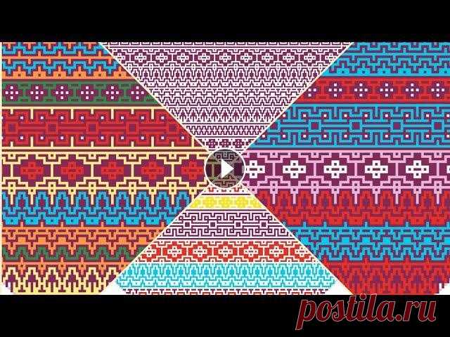 Мозаичное вязание крючком. Треугольник из центра. Видео было снято для чата совместного вязания Шаль-бактус "Фестиваль" Схема шали платная, приобрести ее и присоединится к чату можно пройдя ...