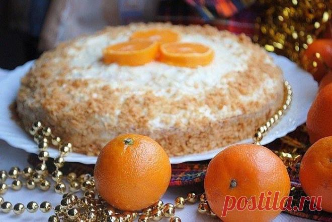 мандариновый торт