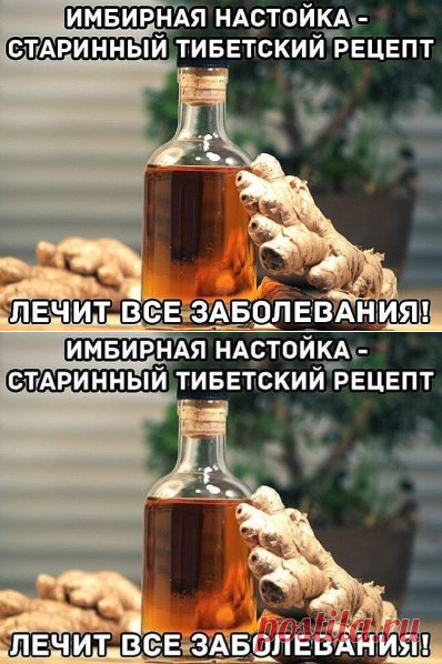Готовим вкусно - Старинный тибетский рецепт имбирной настойки