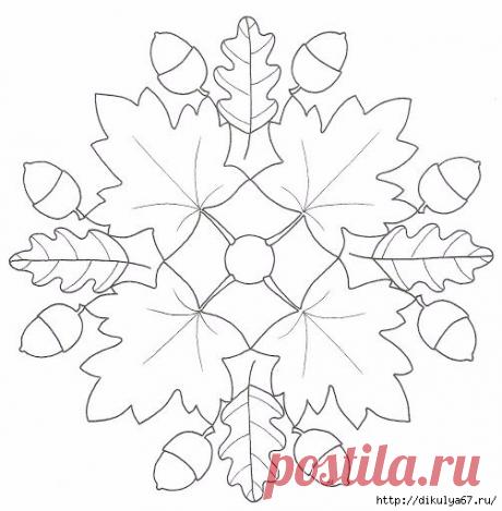 Шаблоны для творчества, для работы с фетром и вышивкой