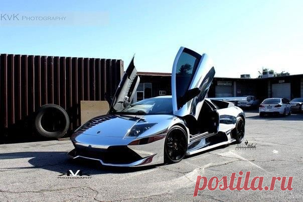 Lamborghini Murcielago LP640 Chrome by DBX. / Только машины