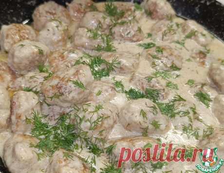 Фрикадельки в сливочном соусе – кулинарный рецепт