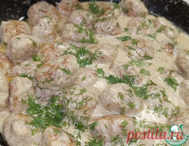 Фрикадельки в сливочном соусе – кулинарный рецепт