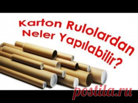 Karton Rulolardan Neler Yapılır | What Can I do With Cardboard Roll?