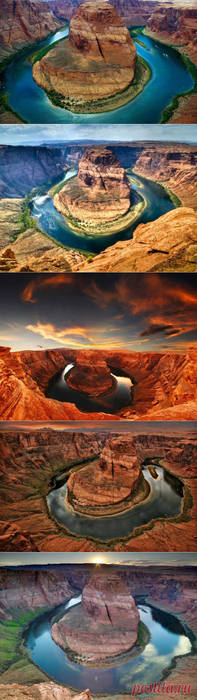 Horseshoe Bend – изгиб реки в Колорадо : НОВОСТИ В ФОТОГРАФИЯХ