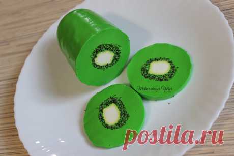 Сладкое желе &quot;Киви&quot;! Десерт!
Сладкое желе! Десерт, пирожное! Gelatina dolce! Dessert, torta! Gelée douce! Dessert, gâteau! Sweet jelly! Dessert, cake !