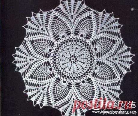 Схемы салфеток (вязание крючком) | Записи в рубрике Схемы салфеток (вязание крючком) | Дневник Карпова_Лариса