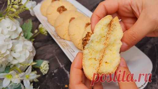 Пазанда Замира | Невероятное кокосовое печенье без муки. Очень простой рецепт