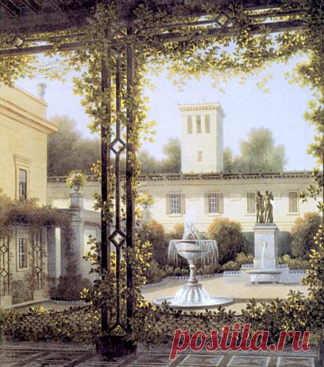 Иоганн Вильгельм Ширмер ( Johann Wilhelm Schirmer),1807-1863 .Германия.