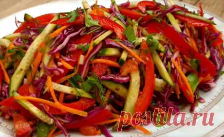 Вкусный, полезный салат на каждый день