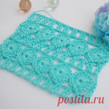 Оригинальный узор крючком от Юлии Сусловой
