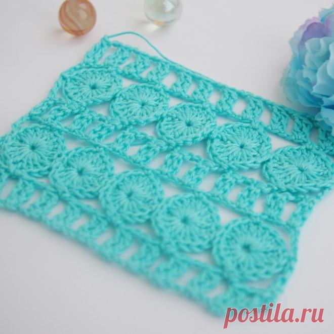 Оригинальный узор крючком от Юлии Сусловой