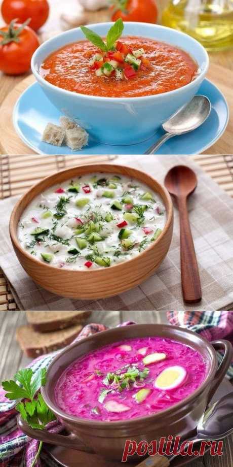 5 самых вкусных холодных супа |
