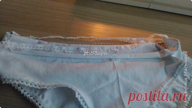 МК как сшить трусики только на швейной машине + выкройки | Страна Мастеров