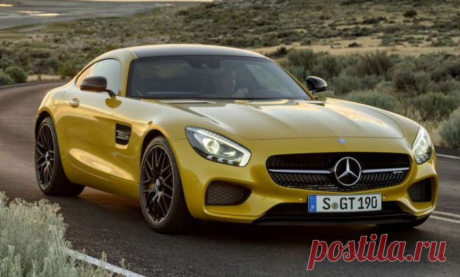 Новый суперкар Mercedes-AMG GT быстрее Porsche | АВТОКЛУБ