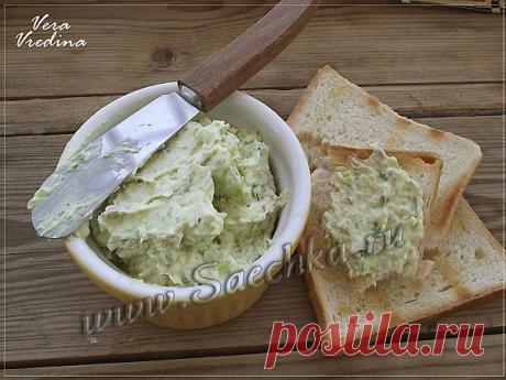 Масло с черемшой - рецепт с фото