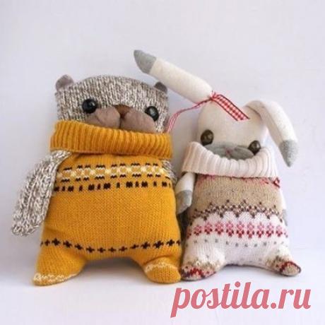 Интересные идеи из носков / Я - суперпупер