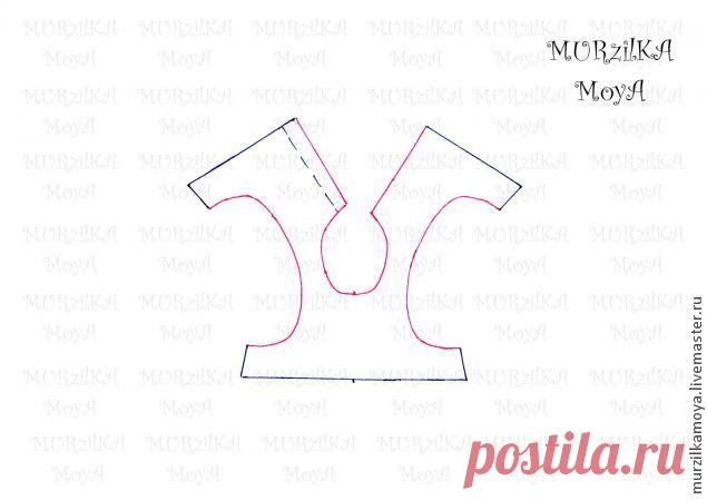 Шьем платье для игрушки в стиле Тедди - Ярмарка Мастеров - ручная работа, handmade