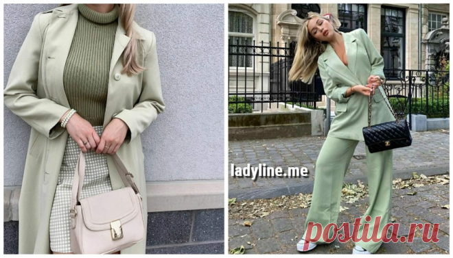 Мятный — один из главных цветов сезона весна-лето 2021 | ladyline.me | Яндекс Дзен