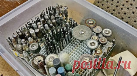 Полезные мелочи. Компактное хранение борфрез