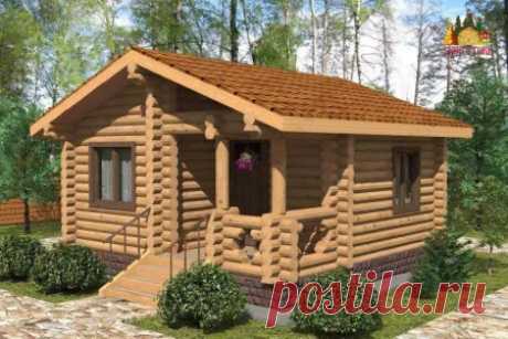 Срубы домов менее 100 кв м купить или заказать в srub.store