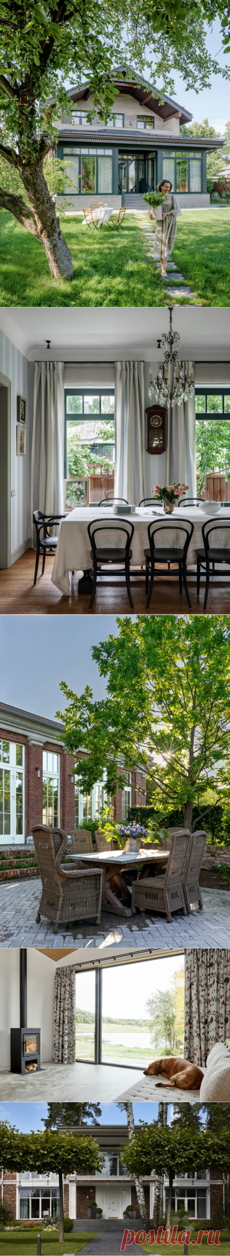 Жизнь за городом: 8 интересных проектов кирпичных домов | AD Magazine Russia | Яндекс Дзен