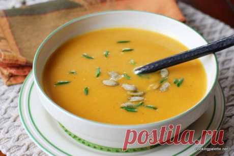 Суп из запеченной тыквы с чили - Cooking Palette » Cooking Palette