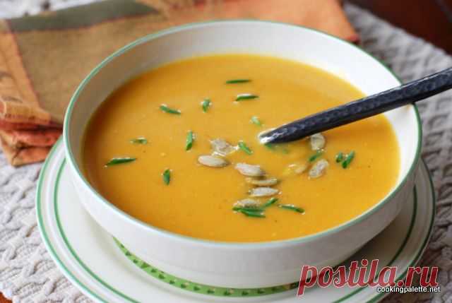 Суп из запеченной тыквы с чили - Cooking Palette » Cooking Palette