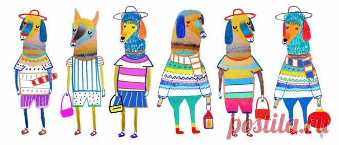 character design, dog art, dog illustration, design, artwork, kids, artist, illustrator, hire an illustrator, animal art, children's illustrator, - Ashley Percival Illustration