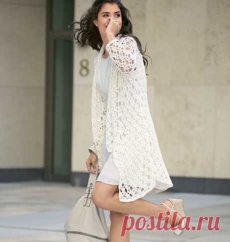 Красивый, легкий и свободный кардиган