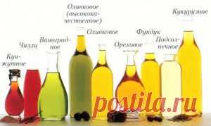 растительные масла