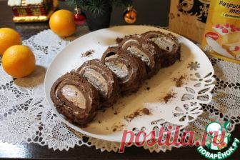 Трюфельный рулет – кулинарный рецепт