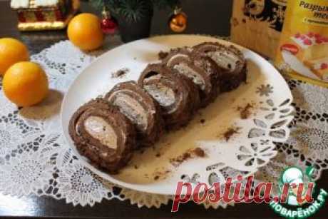 Трюфельный рулет – кулинарный рецепт