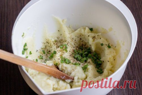 Лепешки из картофельного пюре жаренные на сковороде - только попробуйте как это вкусно!