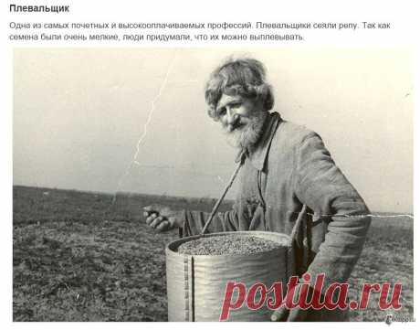 10 стариных профессий, которые вымерли