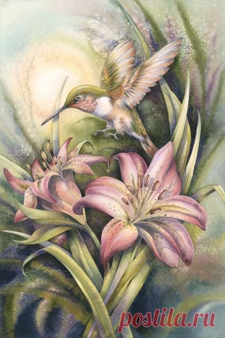 Bergsma Gallery Press :: Paintings :: Floral :: Come Fly With Me - Prints | Jody Bergsma