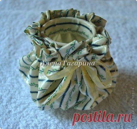 БАНОЧКА В ТЕХНИКЕ POWERTEX