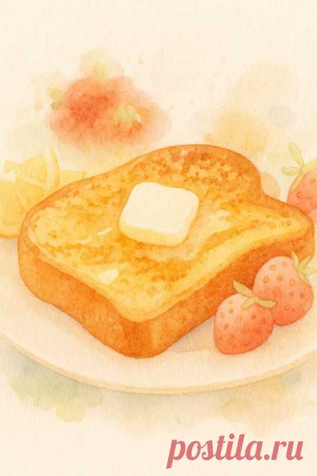 Классические французские тосты с маслом — Dirladadashka.ru