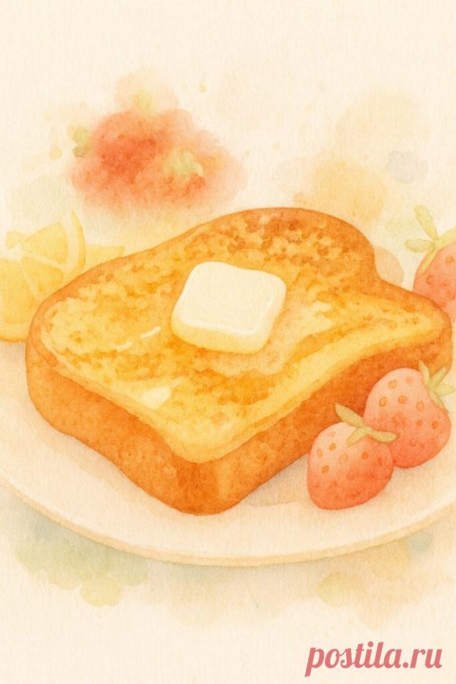 Классические французские тосты с маслом — Dirladadashka.ru