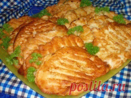 Продолжаем удивлять. Отбивные с тонкой луковой ноткой