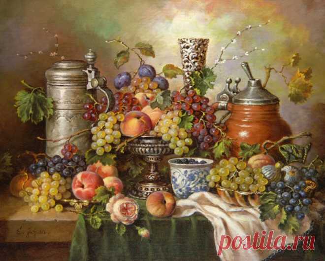 Художник Elia Jozsa. Натюрморты