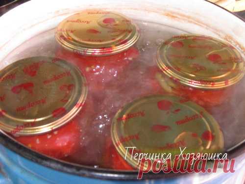 Перец фаршированный рулетиками из баклажан - Заготовки от Перчинки - Perchinka Hozyayushka.ru